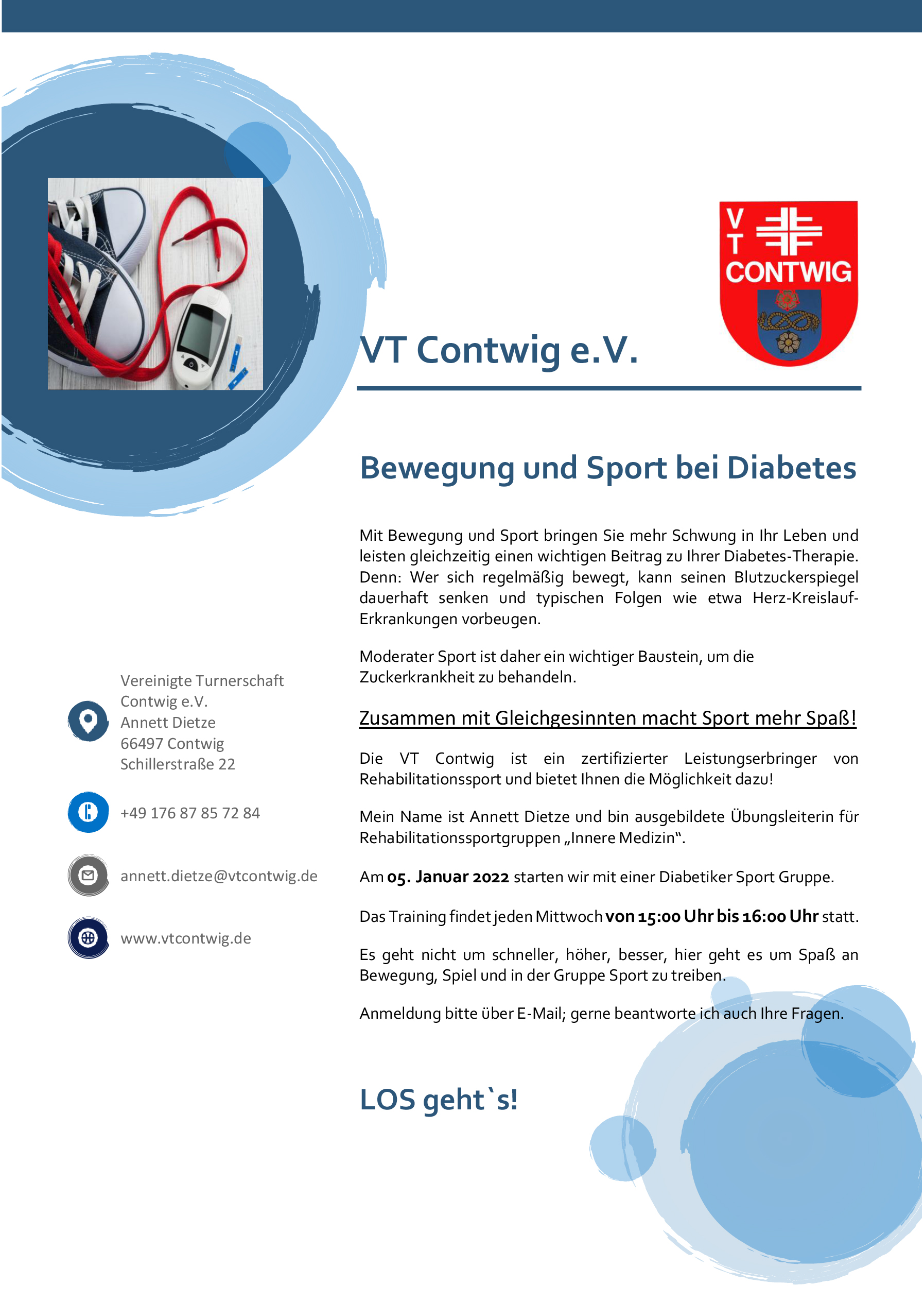 Flyer Diabetiker Sport 02 onlineprinters